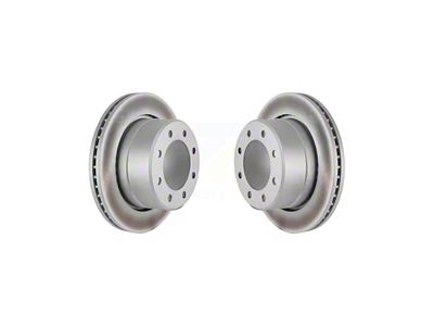 Vented 8-Lug Rotors; Rear Pair (2012 RAM 1500 Tradesman HD)