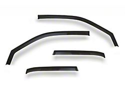 Ventgard Sport Window Deflectors; Carbon Fiber Look; Front and Rear (09-18 RAM 1500 Quad Cab)