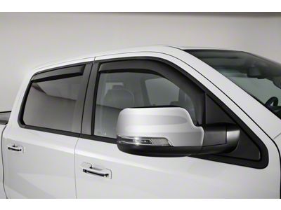 Ventgard Window Deflectors; Clear (19-25 RAM 1500 Crew Cab)