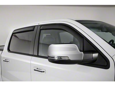 Ventgard Window Deflectors; Clear (19-24 RAM 1500 Crew Cab)