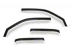 Ventgard Window Deflectors; Smoked; Front and Rear (02-08 RAM 1500 Quad Cab)