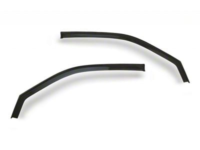 Ventgard Window Deflectors; Smoked; Front Only (09-13 RAM 1500)