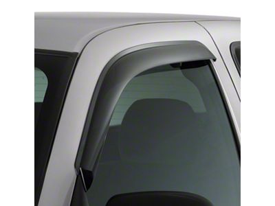 Ventvisor Window Deflectors; Front; Dark Smoke (09-18 RAM 1500 Regular Cab)