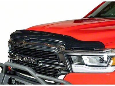 Vigilante Premium Hood Protector; Center Section; Smoke (94-01 RAM 1500)