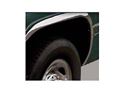 Wheel Well Fender Trim Molding; Full Length; Stainless Steel (94-01 RAM 1500)