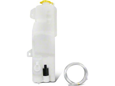 Windshield Washer Reservoir Tank Bottle with Level Sensor and Fluid Pump (04-05 RAM 1500 SRT-10)