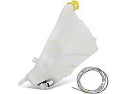 Windshield Washer Reservoir Tank Bottle with Level Sensor and Fluid Pump (94-01 RAM 1500 w/ Fluid Level Sensor Port)
