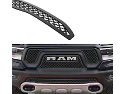 Wire Mesh Lower Bumper Grille Overlay; Black (19-23 RAM 1500 Rebel & TRX w/o Front Parking Sensors)