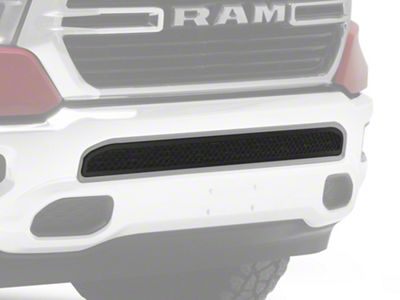 Wire Mesh Lower Grille Insert; Black (19-24 RAM 1500 w/o Front Parking Sensors, Excluding Rebel & TRX)