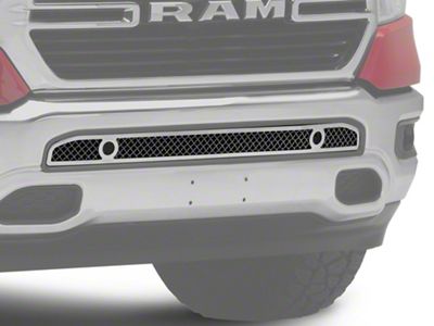 Wire Mesh Lower Grille Insert; Chrome (19-24 RAM 1500 w/ Front Parking Sensors, Excluding Rebel & TRX)