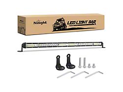 20-Inch Ultra-Slim Single Row LED Light Bar; Flood/Spot Combo (Universal; Some Adaptation May Be Required)