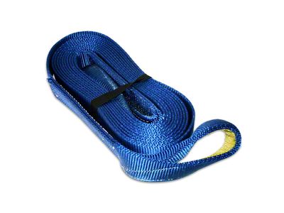 Bulldog Winch 3-Inch x 30-Foot Recovery Strap; 30,000 lb.