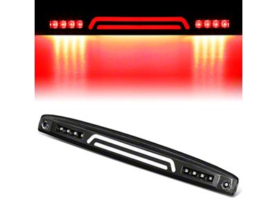 3D LED Tailgate Third Brake Light; Black (03-06 RAM 2500 w/ OEM Tailgate Light)