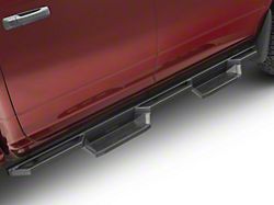 4-Inch Drop Sniper Running Boards; Textured Black (10-24 RAM 2500 Crew Cab)