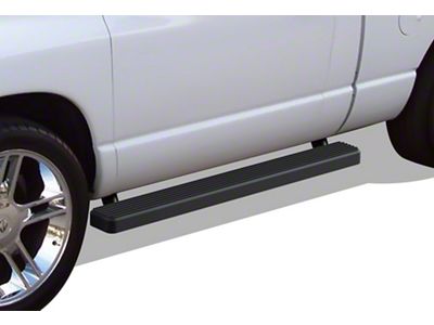 4-Inch iStep Running Boards; Black (03-09 RAM 2500 Regular Cab)