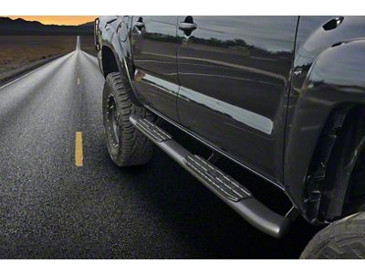 5-Inch Blackout Series Side Step Bars (10-24 RAM 2500 Crew Cab)