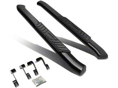 5-Inch Nerf Side Step Bars; Black (10-18 RAM 2500 Regular Cab)