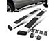 5-Inch Wide Flat Running Boards; Stainless Steel (10-24 RAM 2500 Crew Cab)