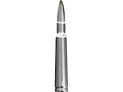 50 Cal Bullet Antenna; 5-Inch; Chrome (Universal; Some Adaptation May Be Required)