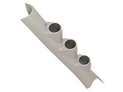 52mm Triple Gauge Pod; Taupe (10-18 RAM 2500)