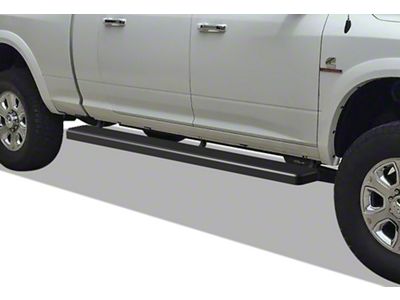 6-Inch iStep Running Boards; Black (10-24 RAM 2500 Mega Cab)