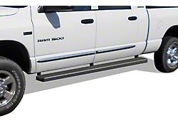 6-Inch iStep Running Boards; Black (06-09 RAM 2500 Mega Cab)