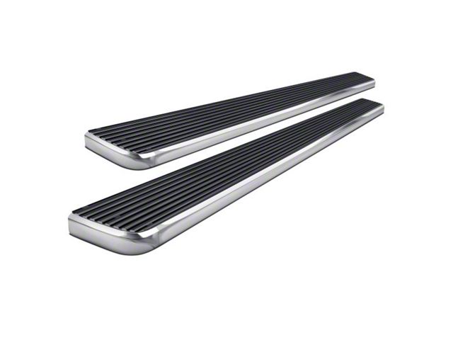 6-Inch iStep Running Boards; Hairline Silver (10-18 RAM 2500 Mega Cab)