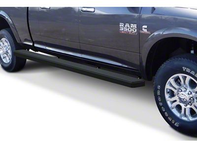 6-Inch iStep Wheel-to-Wheel Running Boards; Black (10-24 RAM 2500 Mega Cab)