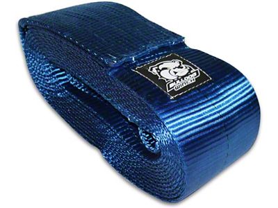 Bulldog Winch 6-Inch x 30-Foot Recovery Strap; 60,000 lb.