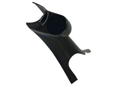 60mm Single Gauge Pod; Black (03-09 RAM 2500)