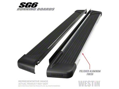 Westin 79-Inch SG6 Running Boards; Polished (03-09 RAM 2500 Quad Cab)