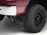 REK-mesh Universal Offset Standard 8-Inch Wide Mud Flaps with Red Logo; Front or Rear (Universal; Some Adaptation May Be Required)