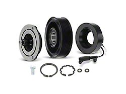 A/C Compressor Clutch Kit with Pulley; 8-Groove (10-23 6.7L RAM 2500 w/ 10S17C Compressor)