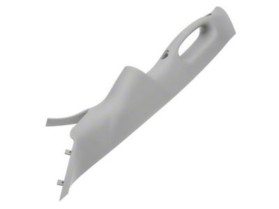 A-Pillar Interior Trim Handle; Light Gray; Front Driver (03-05 RAM 2500)