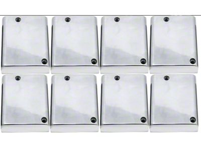 Aluminum Coil Covers; Polished (05-24 5.7L, 6.4L RAM 2500)