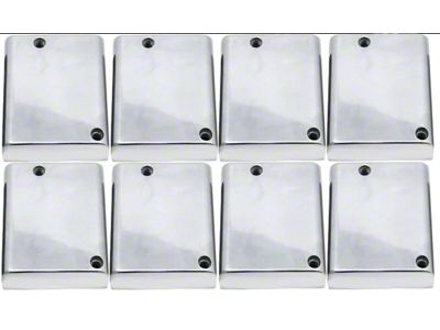 Aluminum Coil Covers; Polished (05-24 5.7L, 6.4L RAM 2500)