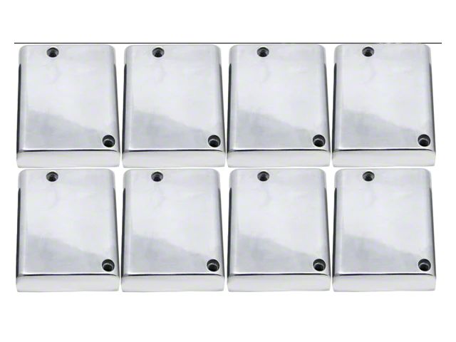 Aluminum Coil Covers; Polished (05-24 5.7L, 6.4L RAM 2500)