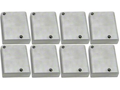 Aluminum Coil Covers; Raw (05-24 5.7L, 6.4L RAM 2500)