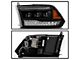 APEX Series High-Power LED Module Headlights; Black Housing; Clear Lens (13-18 RAM 2500 w/ Factory LED Headlights)