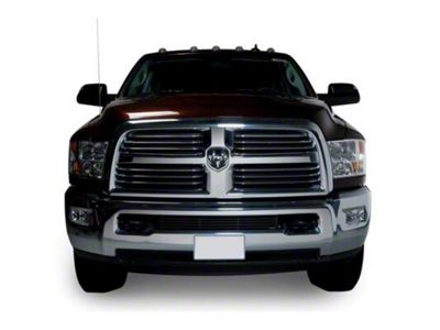 Putco Bar Design Lower Bumper Grille Insert; Black (11-18 RAM 2500)