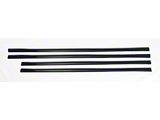 Chrome Delete Body Side Moldings; Gloss Black (11-24 RAM 2500)