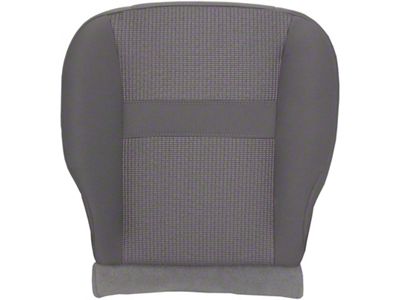 Replacement Bottom Bucket Seat Cover; Passenger Side; Medium Slate Gray Cloth (06-09 RAM 2500 SLT w/o Seat Flap)