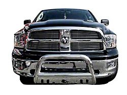 Bull Bar with Skid Plate; Stainless Steel (10-18 RAM 2500)