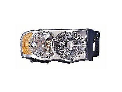 CAPA Replacement Headlight; Passenger Side (03-04 RAM 2500)