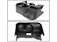 Center Console Cup Holder; Black (03-12 RAM 2500 w/ Bench Seat)