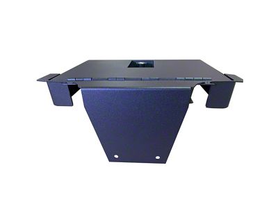 Center Console Safe with 4-Digit Combo Lock; Black (19-26 RAM 2500 Big Horn, Laramie, Power Wagon)