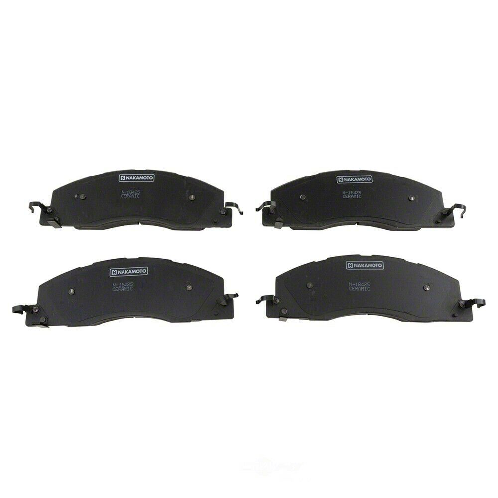 RAM 2500 Ceramic Performance 8-Lug Brake Rotor and Pad Kit; Front