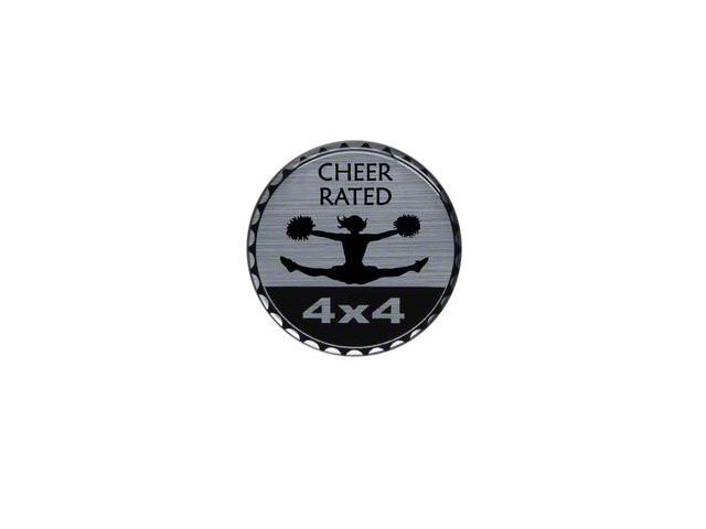 Cheer Rated Badge (Universal; Some Adaptation May Be Required)