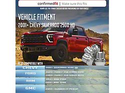 Chrome OE Truck Spline Lug Nut Kit; 14mm x 1.5; Set of 32 (12-26 RAM 2500)