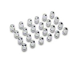 Chrome OEM Style Lug Nut Kit; 14mm x 1.5; Set of 32 (12-26 RAM 2500)